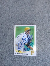 Jeanmar Gomez Signed In Person 2013 Topps Pirates Card A I