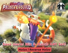 Paldea Evolved Singles SV02: TCG Holos  Reverse Holos   Pick Your Card