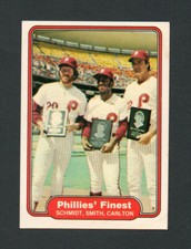 Click to enlarge Phillies' Finest (Mike Schmidt / Lonnie Smith / Steve Carlton)