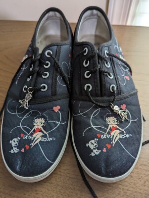 Womens Size Betty Boop Bradford Exchange Sneakers