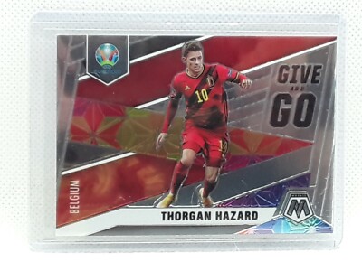 Thorgan Hazard 2021 Panini Mosaic UEFA EURO Soccer - Give And Go - Belgium