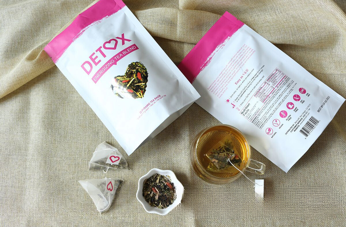 Skinny Fit Slimming Tea Flat Belly Detox Herbal Tea for Weight Loss Support