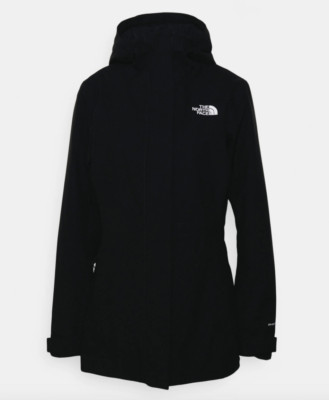 The North Face Herren City Breeze Rain Parka - TNF schwarz/TNF weiß, leicht
