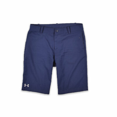 Under Armour Junge Kinder Shorts Hose Sommer Gr.149 Loose HeatGear Blau 102083