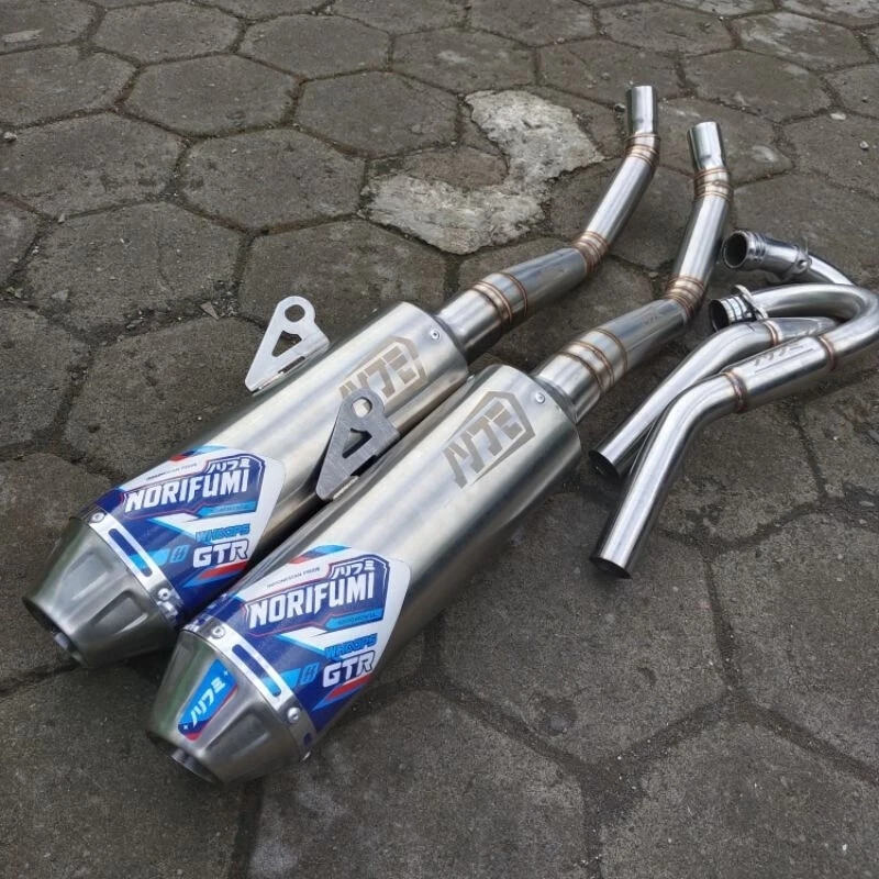 Norifumi exhaust Whoops GTR for KLX150 Full System | eBay