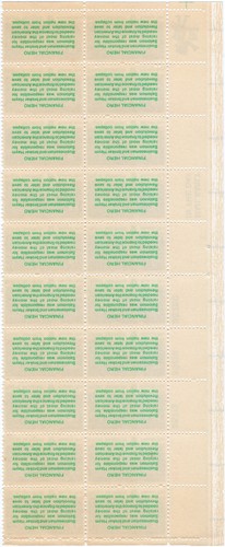 Scott #1561 Contributors to the Cause Plate Block of 20 Stamps - MNH - Picture 2 of 2