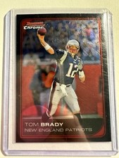 K83,672 - 2006 Bowman Chrome #166 Tom Brady