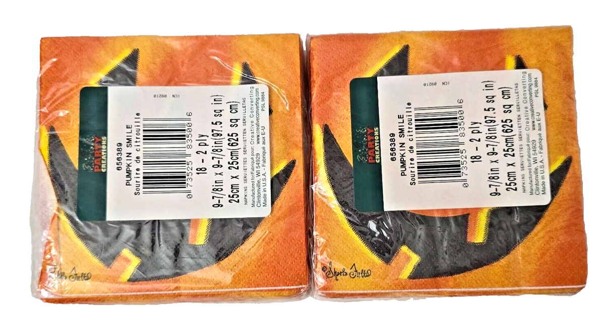 Creative Converting Lunch Servietten – Schwarz Samt, 33 Cm Aufgeklappt, 2-lagig, 600 Stück (12 Packungen)