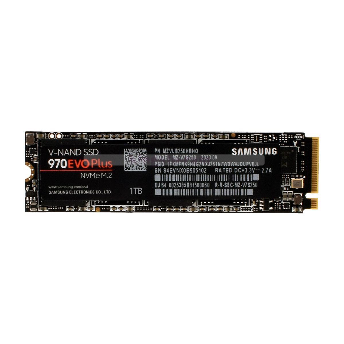 Samsung SSD 970 EVO Plus 250GB 500GB 1TB 2TB PCIe M.2 (2280) NVMe