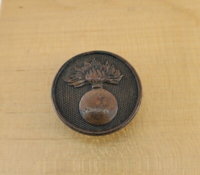 Vtg Antique WWI Flaming Bomb Grenade Screwback Pin Insignia | eBay