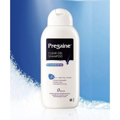 3x Shampoo Pregaine Clear Gel for Thinning Hair Clean Healthy Prevent Hair Loss - Picture 4 of 20