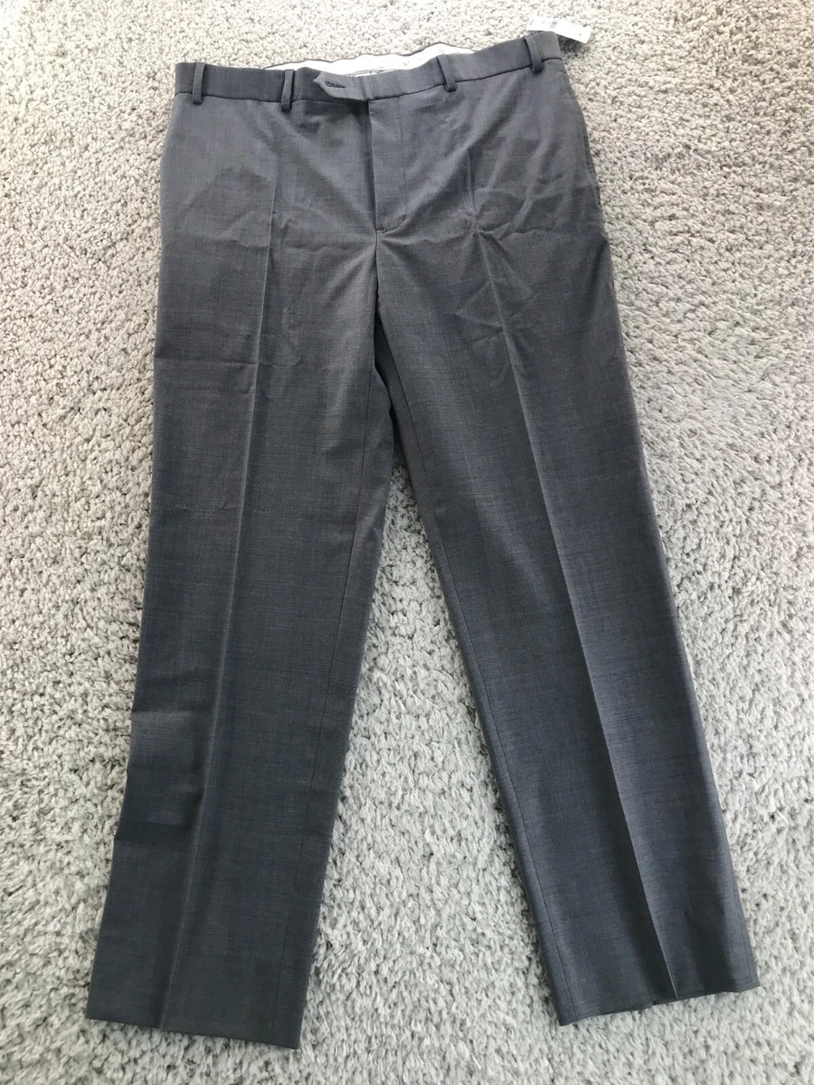 New Brooks Brothers 346 dress Pants men 37X31 Fitzgerald Fit flat