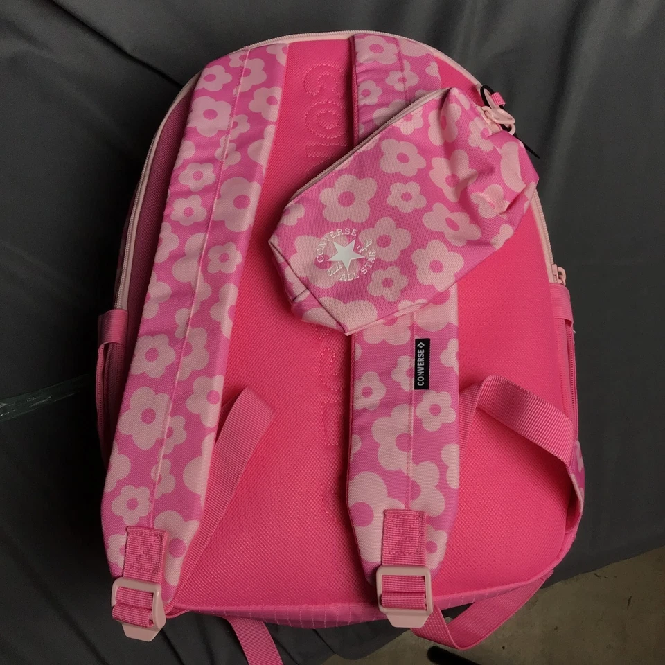 Набор рюкзаков Converse Multiverse из микрозамши 17 дюймов — розовый - Изображение 2 из 4