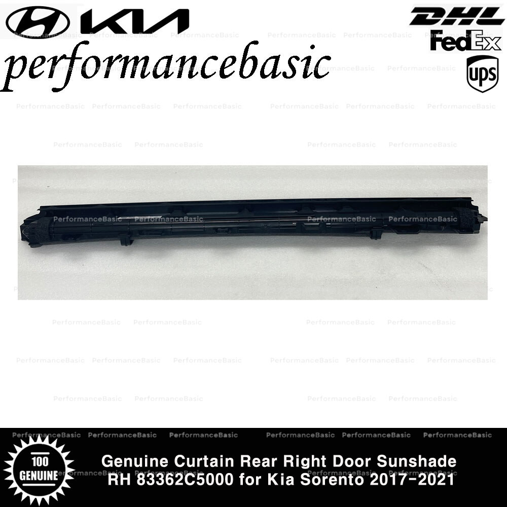 GL2821＊bkM 2017-2021 Kia Sorento Genuine Curtain Rear Right Door