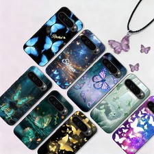Soft Phone Case For Google Pixel 11 10A 9A 8 7A 6A Custom Pretty Butterfly Cover