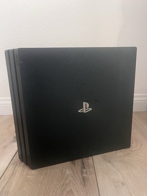Sony PlayStation 4 Pro Black Console with HDMI Cable and Power Cable
