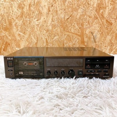 AKAI GX-73 3 Head Stereo Cassette Deck Closed Loop Dual Capstan Junk