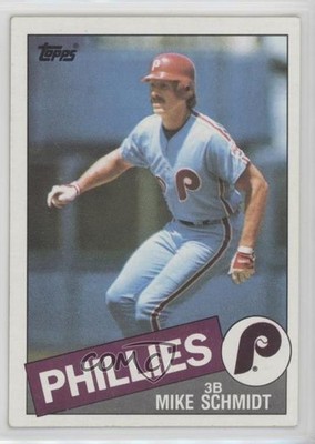 1985 Topps Mike Schmidt #500 HOF 1d0h