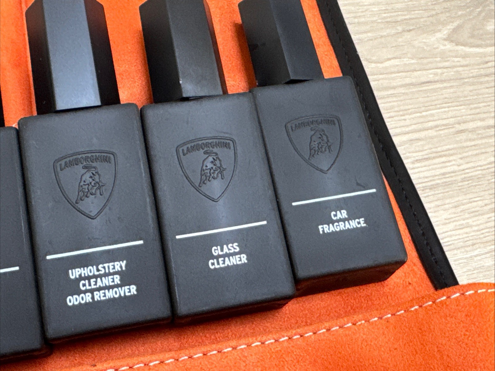 OEM Lamborghini Urus S Interior Cleaning Kit Solutions Carrying Case