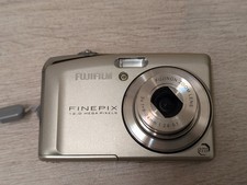 Fujifilm Digital Camera FinePix F50fd Silver Retro 12MP Super CCD 3x Zoom BROKEN