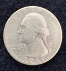 1941 Washington Quarter, silver, INV:2164, Combined shipping