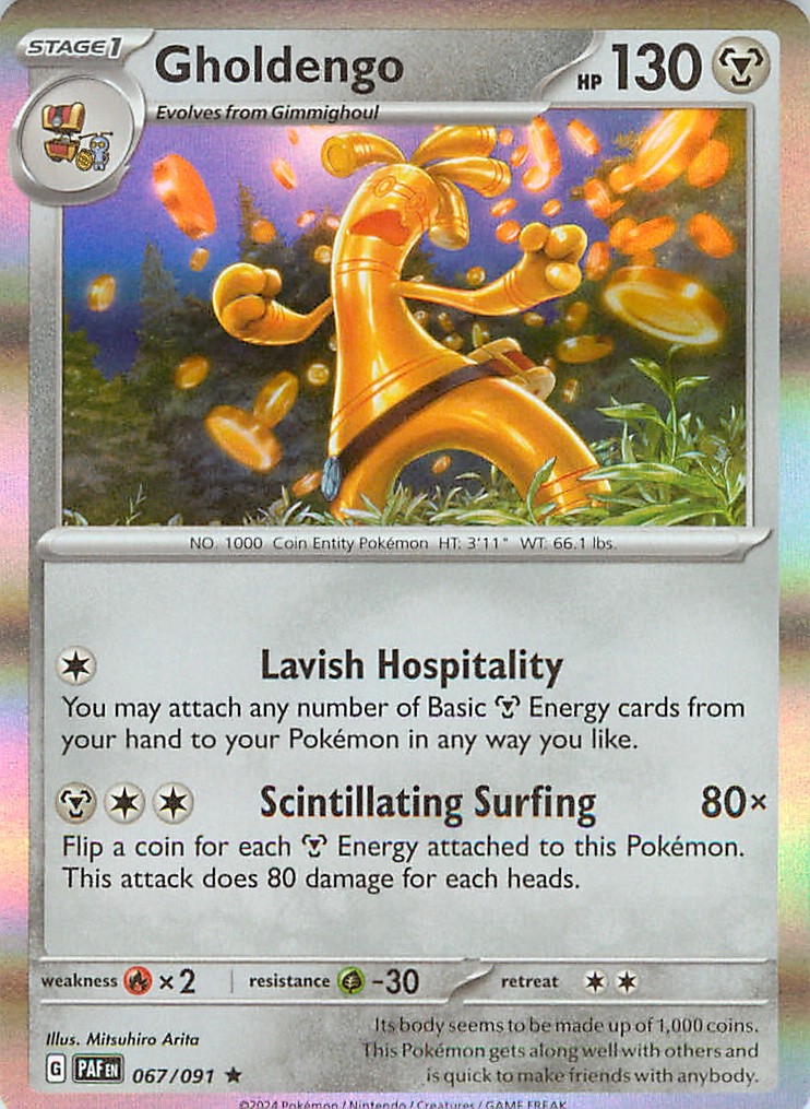Pokemon TCG Paldean Fates (PAF) Choose Your Card NM Holo / Reverse / Rare