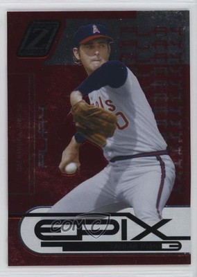 2005 Donruss Zenith Epix Red Play 237/250 Nolan Ryan #E-24 HOF k2f