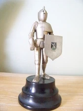 Vintage Knight Ccgarette Table Lighter Music Box 9" Heidelberg