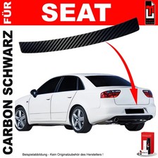 Ladekantenschutz Lackschutzfolie für Seat Exeo Stufenheck ab 2009 Carbon Schwarz