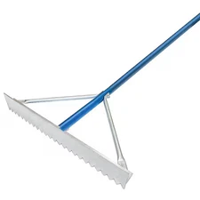 Kraft Tool Gg624 Mag Asphalt Rake, 24", Straight