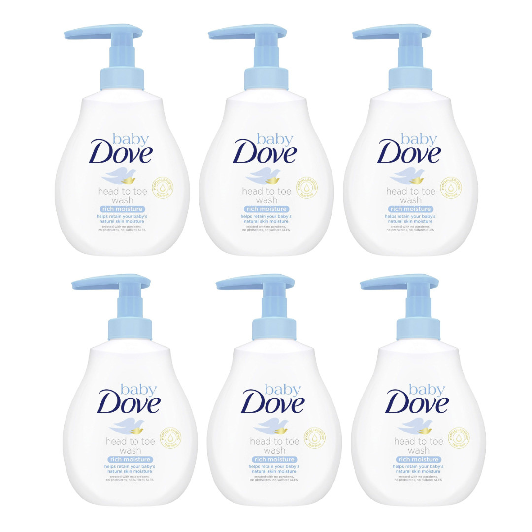 Dove Baby Sensitive Skin Care Head To Toe Wash 200Ml - Image 4
