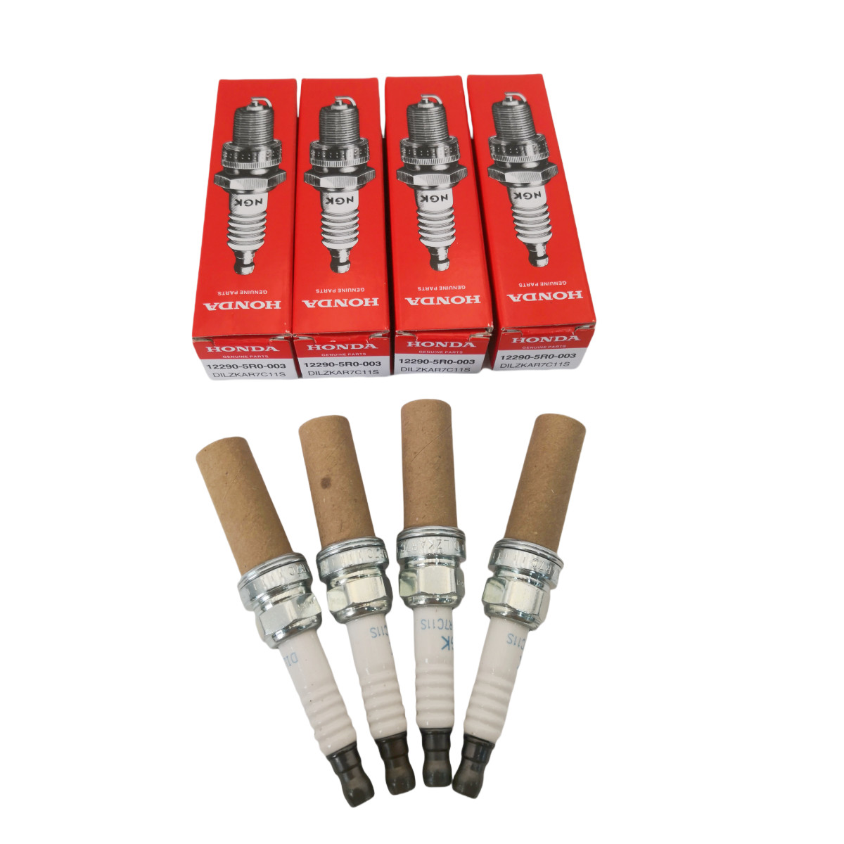 NGK Laser Iridium Spark Plug Set 4 Pieces 90137 For Honda Fit 1.5 L4 2015-2020