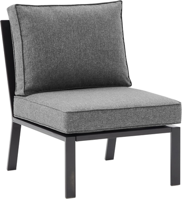 #ad Clark Armless Outdoor Sectional Chair Patio Chairs for Porch Deck Backyard B $272.99
