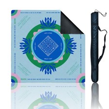 Mahjong Mat with Tech Velvet for Mah Jong Table, Noise Reduction,Anti Slip, a...