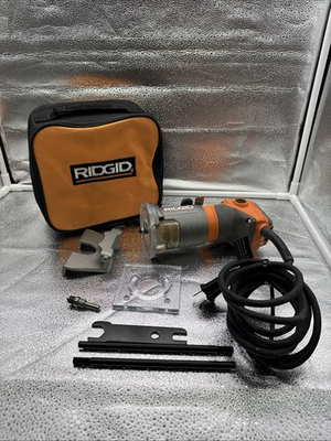 #ad RIDGID R2401 1.5 HP 5.5A Corded Compact Router With Case amp; Accessories $29.00