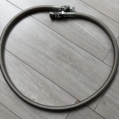 Kühlgeflecht Unterdruckschlauch mit 1/2 Fackeladaptern 