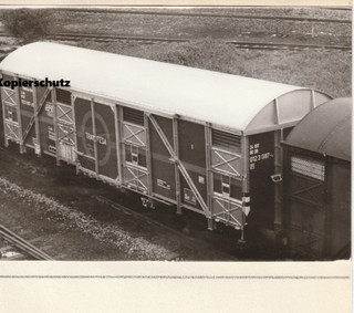 Foto Transfesa DB 012 3 08 P in Ehrang Aufnahme von 1968