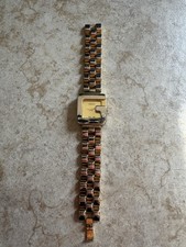 GUCCI WOMEN'S 3600 SERIES M SILVER STAINLESS STEEL SWISS WATCH G FRAME