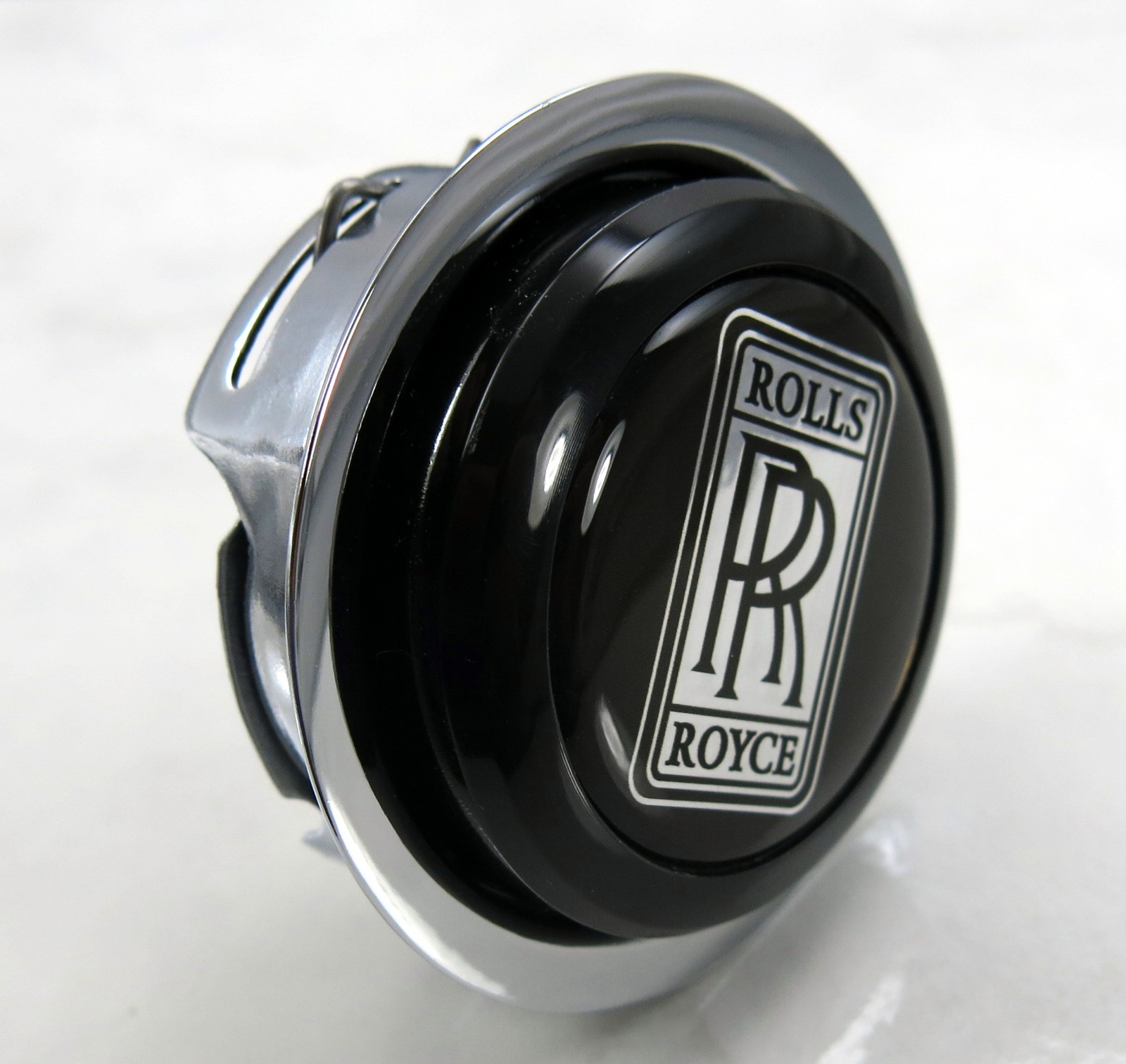 Nardi Classic Steering Wheel Horn Button with Rolls Royce Logo - Single Contact