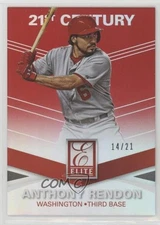 2015 Panini Elite 21st Century Red 14/21 Anthony Rendon #83 0f8