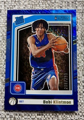 2024-25 Panini Donruss - Rated Rookie Bobi Klintman #207 Storm /299 (RC)