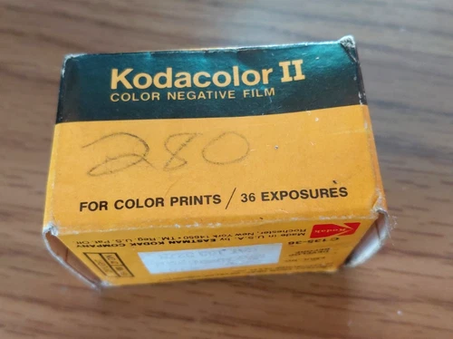 Kodak KODACOLOR II (C135-36) 35mm Color Negative Film Exp 1979
