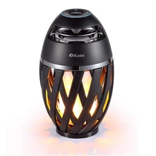 Led Flame Table lamp, Torch Atmosphere Bluetooth Speakers&Outdoor Portable St...