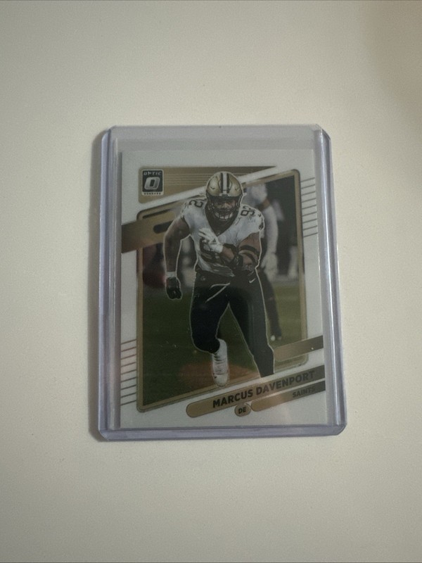 Marcus Davenport 2021 Donruss Optic #167 New Orleans Saints Football Card