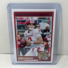 Panini Score 2025 Kurtis Rourke Rookie Rookies Card #82 49ers Hoosiers. rookie card picture