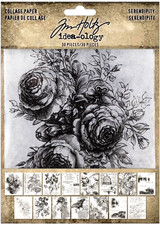 Tim Holtz Idea-ology COLLAGE PAPER SERENDIPITY TH94365 30 pieces