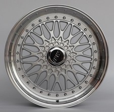 18 Staggered Wheels Rims Fits Mercedes Benz Bmw Audi Vw C300 E300 Bbs Rs Style