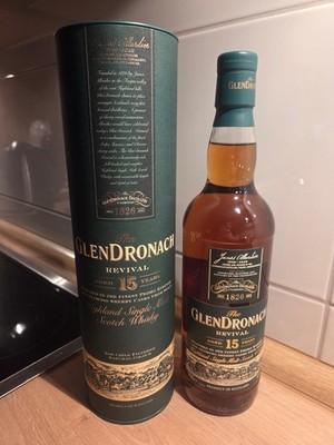 Glendronach Revival 15 Jahre Highland Single Malt Scotch Whisky 46% 700ml