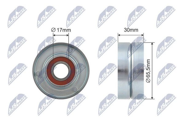 Spannrolle Keilrippenriemen FÜR Chrysler Jeep MERCEDES-BENZ-image