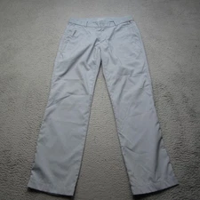 Nike Golf Tech Pants Mens 33x32 Gray Dri-FIT Performance Stretch Lightweight